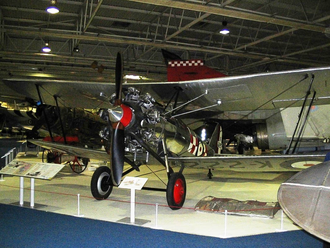 Military - Fighter - Bulldog MkIIA - 2005 01 - RAF Museum London - 01